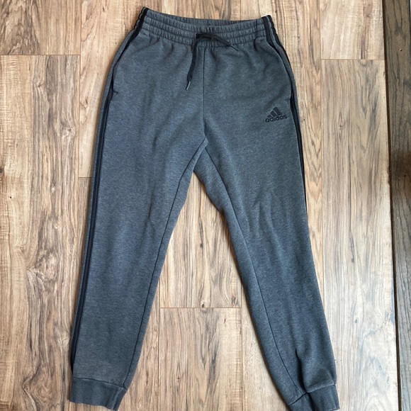 adidas Pants - ADIDAS joggers. FLAWLESS black/grey w Pockets